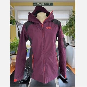 Picture Expedition Line Hooded Purple Snow Jacket